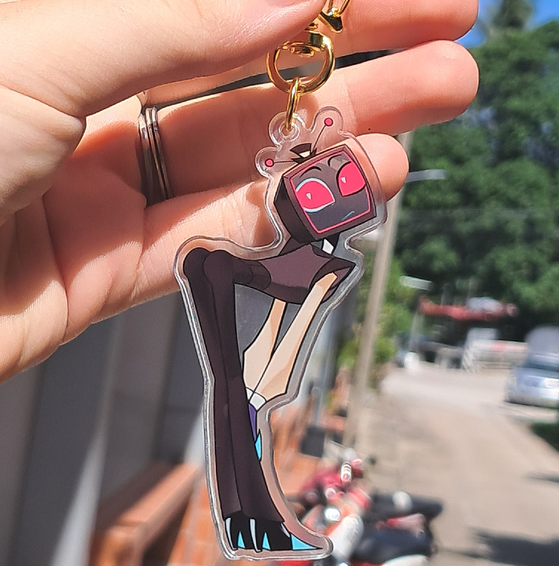 Box Vox cute keychain || 8cm