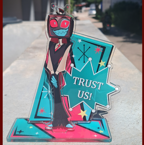Box Vox || REVERSABLE || double insert standee