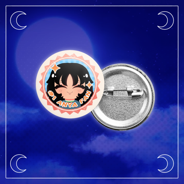 #1 Anya Fan Mini Badge