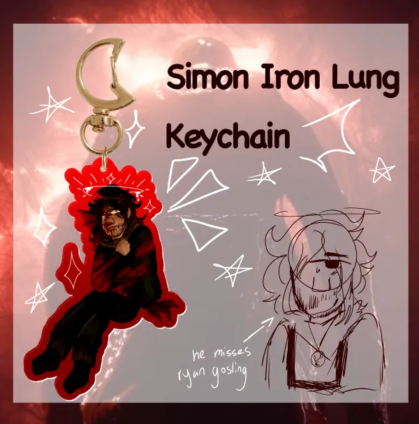 Simon ‘The Convict’ Iron Lung Keychain