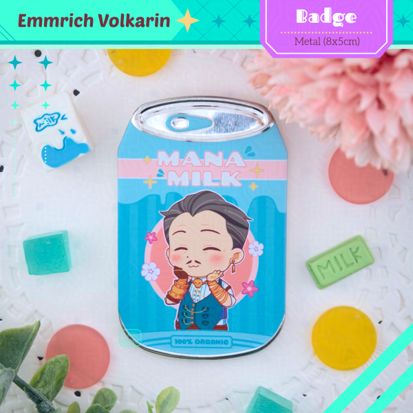 Emmrich - Mana milk (can badge)