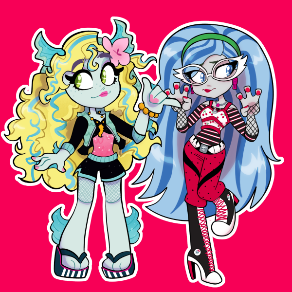 Monster High - Colour Edge Sticker Set
