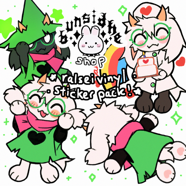GOAT VINYL STICKER PACK