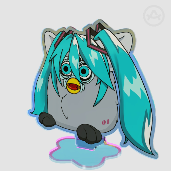 Hatsune Murby Rainbow Acrylic Standees