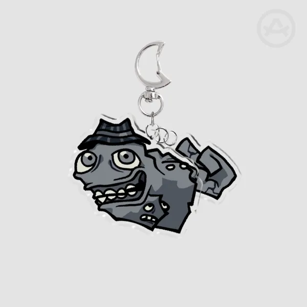 Man on the Moon - Acrylic 2-Piece Keychain