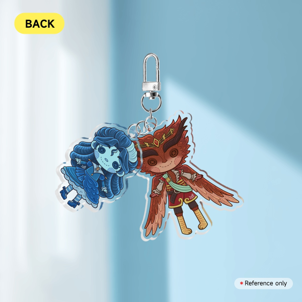 Frankelda & Herneval Acrylic 2-Piece Keychain