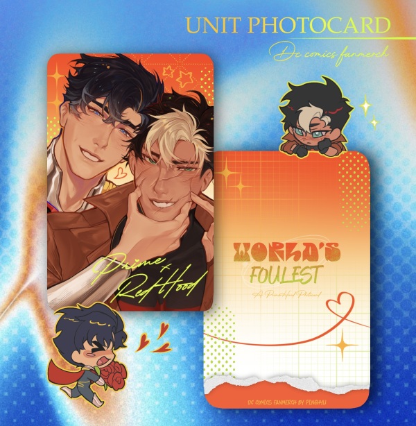PrimeHood Unit PC ✧ Holographic Photocards