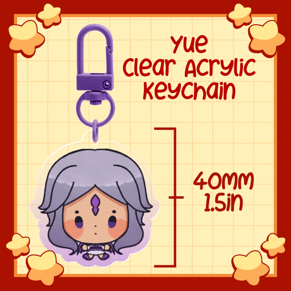 - END ROLL - Yue Chibi Keychain