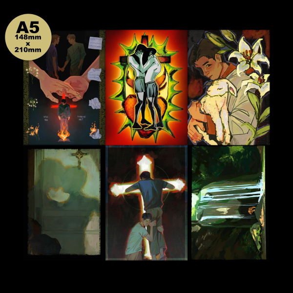 Ticket To Heaven - A5 Print SET