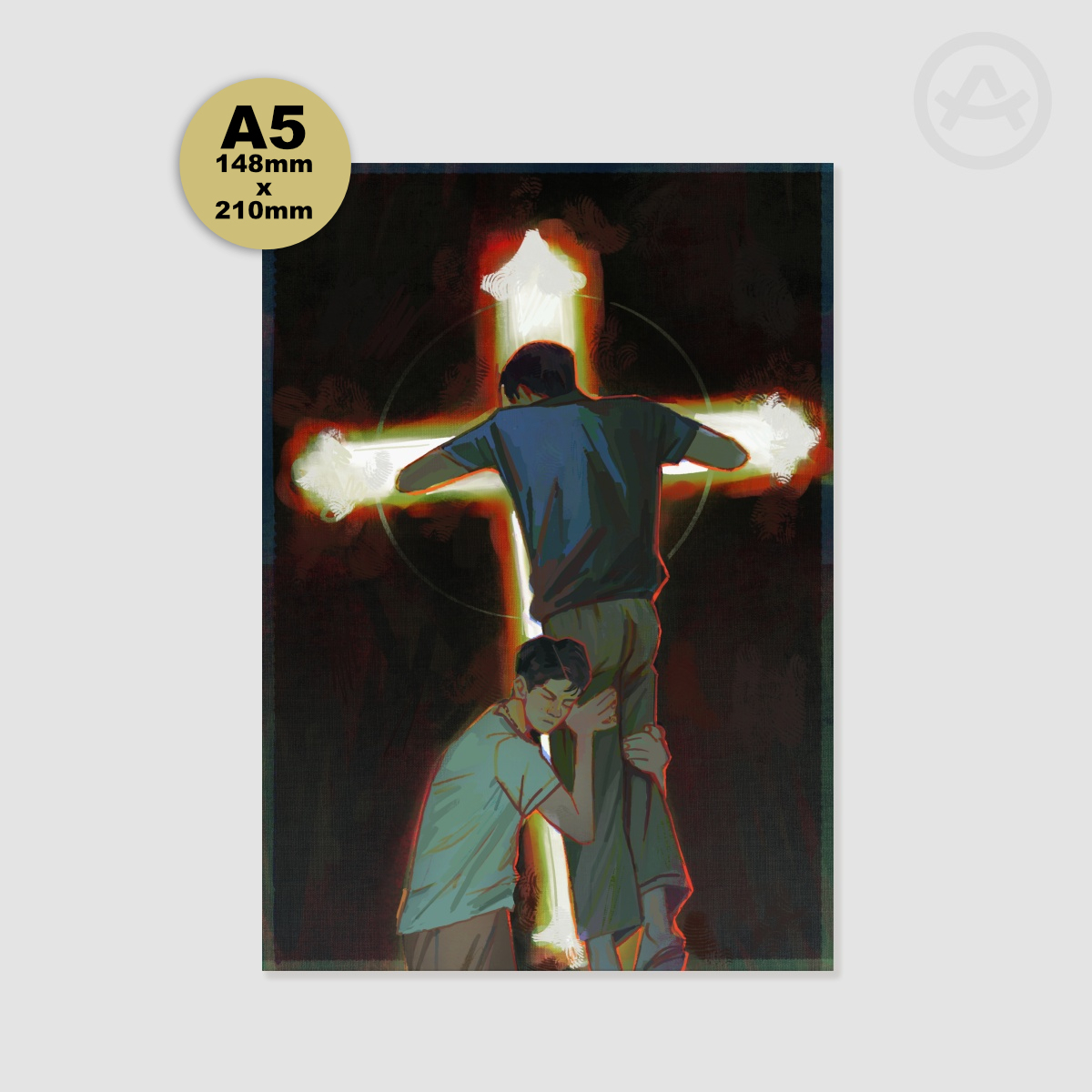 Carry Your Cross - A5 Print