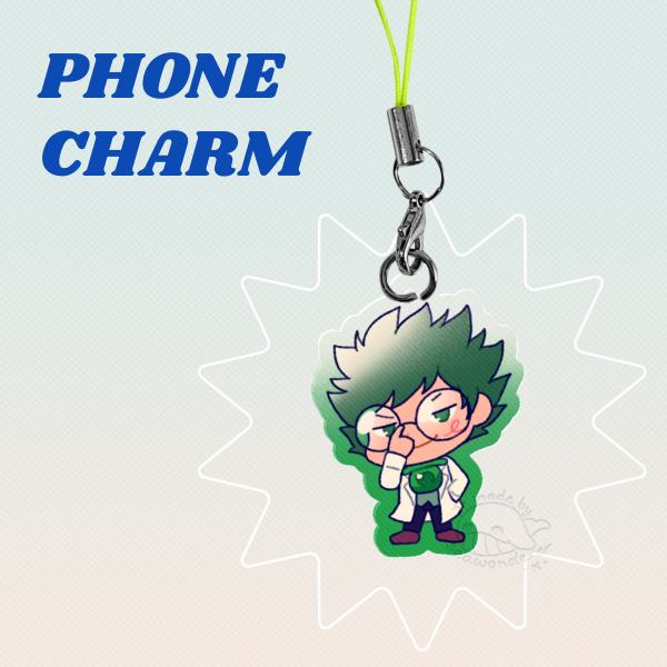 KHR Arcobaleno Verde Phone Charm