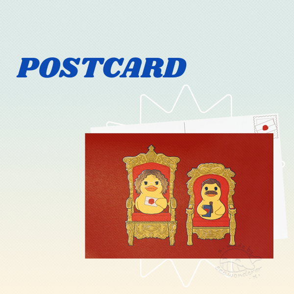 Junior TM Ducks Postcard