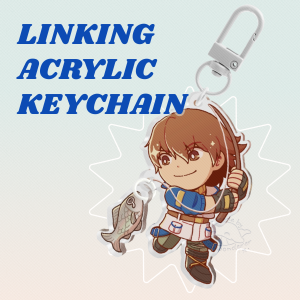 Lloyd Fishing Keychain