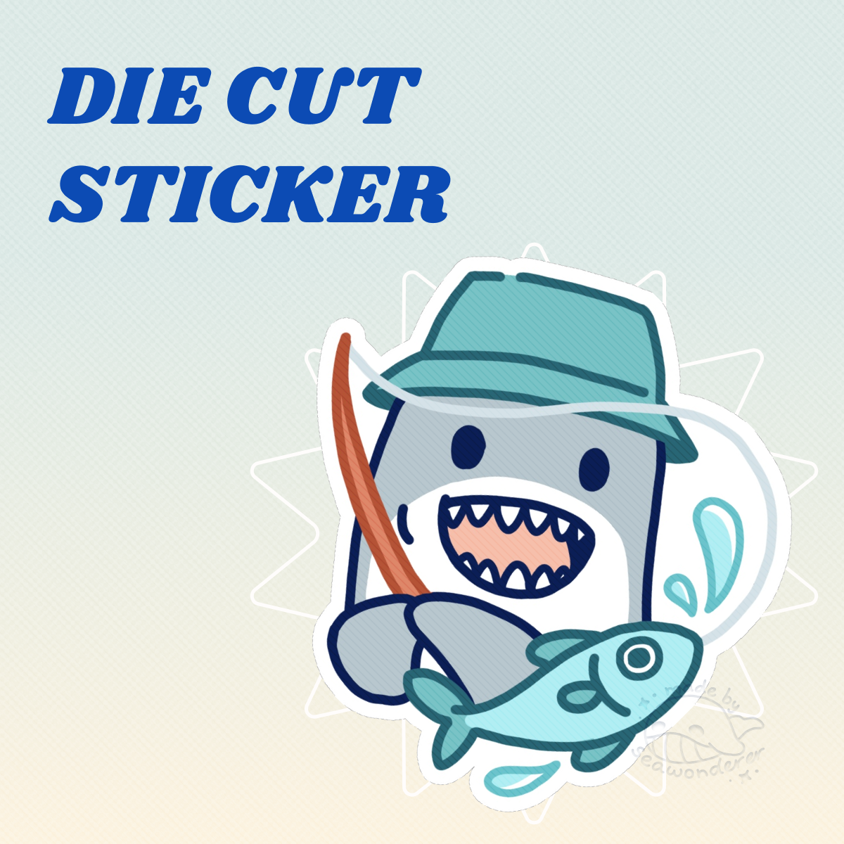 Seawonderer Fishhh Sticker