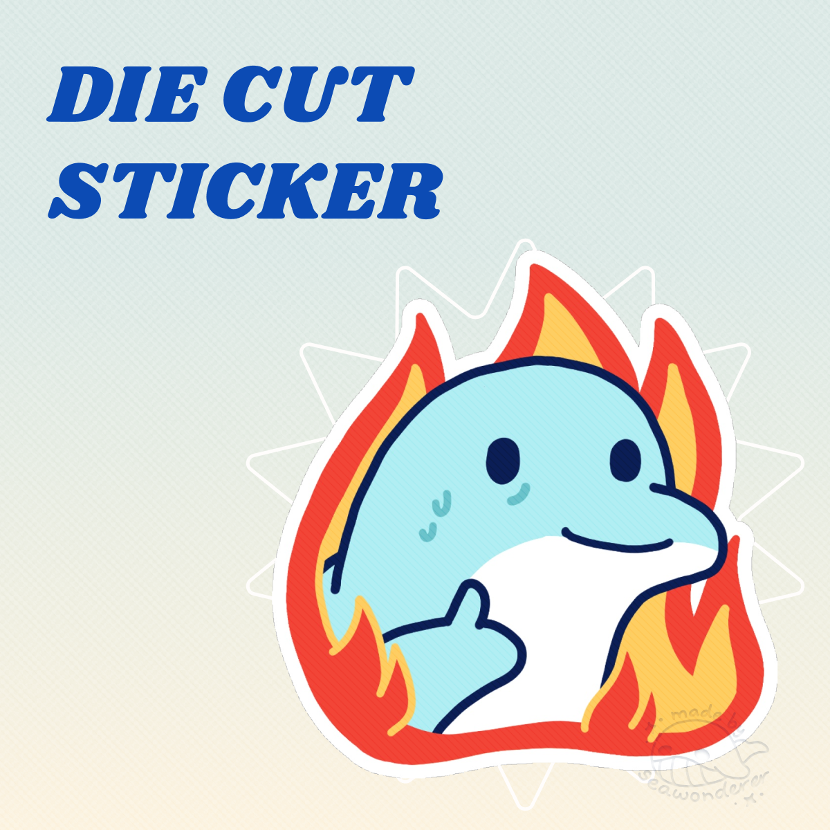 Seawonderer I’m Fine Sticker