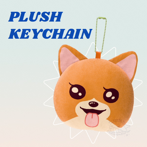 Missile Plush Keychain