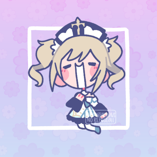 Silly Barbara Acrylic Phone Charm :]