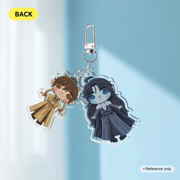 Moshang Acrylic 2-Piece Keychain