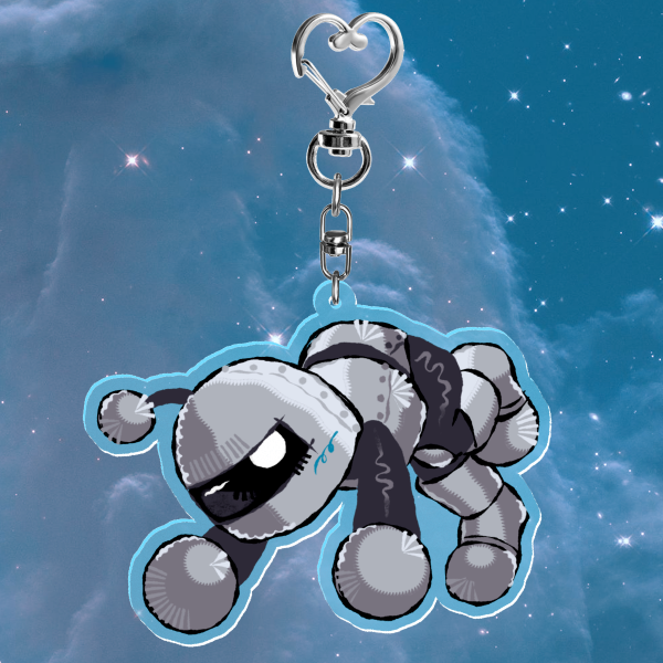 Dort, Clear Acrylic Keychain