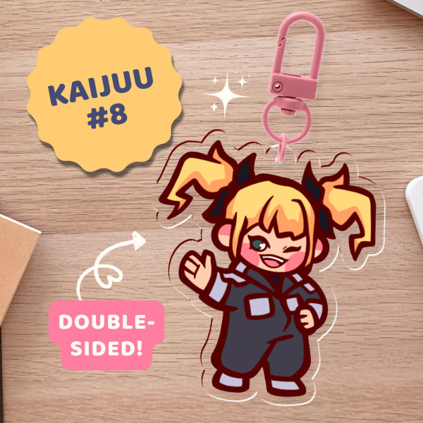 Acrylic Keychain - Kikoru Shinomiya - Kaijuu No 8 Anime