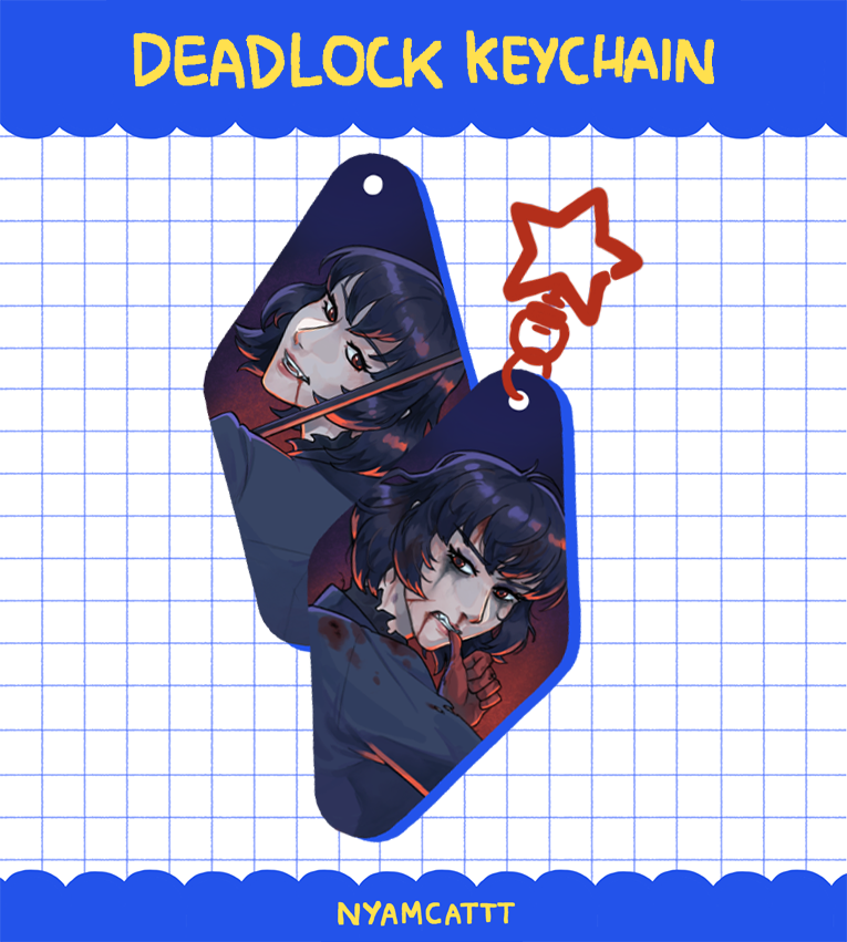 Mina Deadlock Keychain