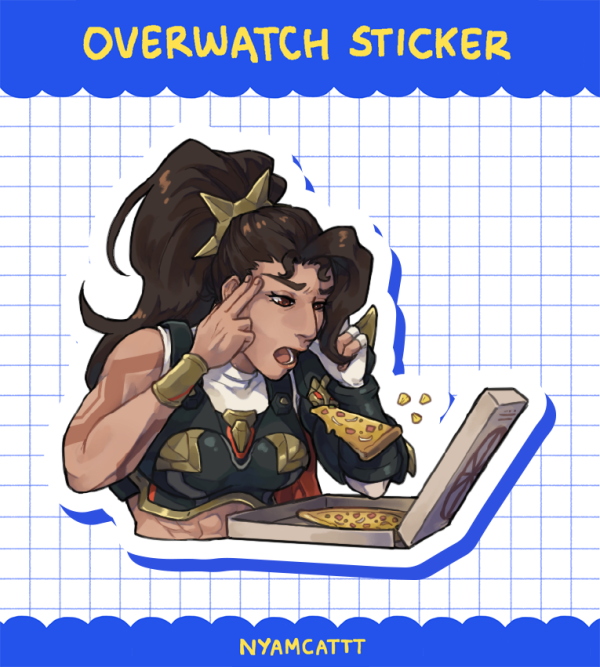 Vendetta Overwatch Die-Cut Sticker