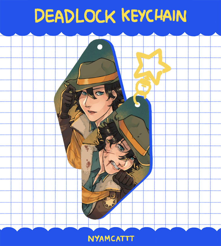 Holliday Deadlock Keychain