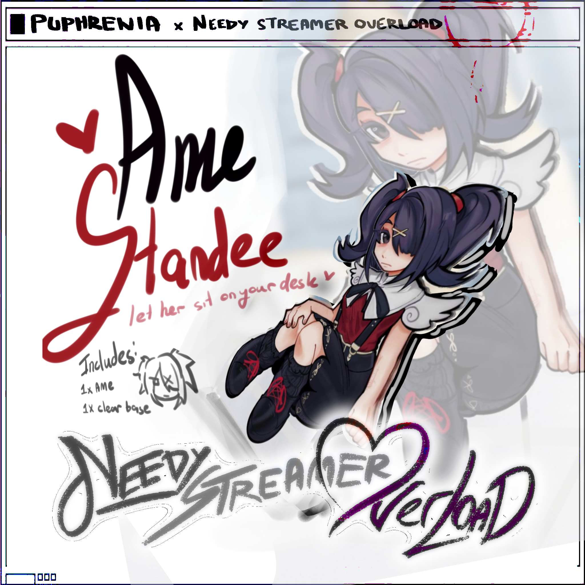 Ame-chan — Full Bleed Acrylic Standees