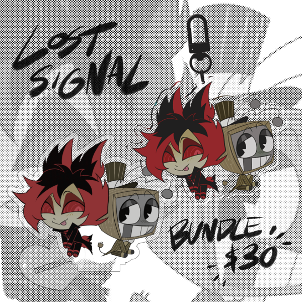 LostSignal BUNDLE ♡ keychain + standee