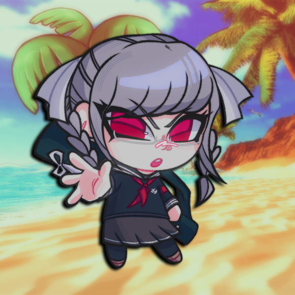 Peko Pekoyama Clear Acrylic Keychain