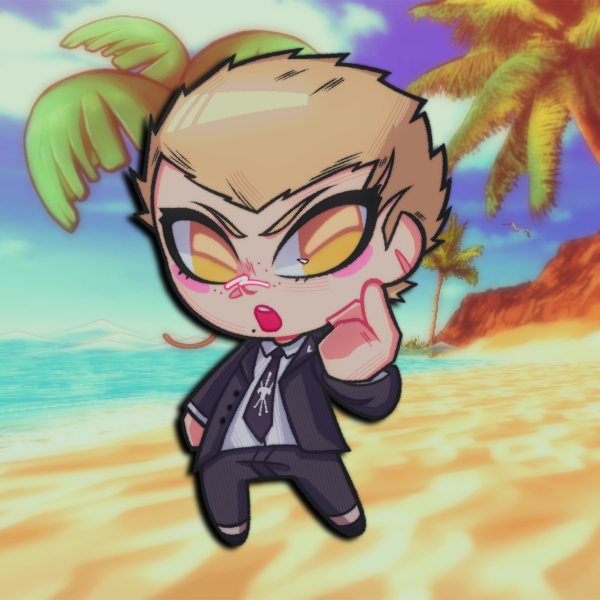 Fuyuhiko Kuzuryu Clear Acrylic Keychain