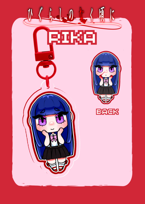 Rika keychain - Higurashi