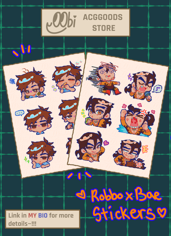 FLAMBAE x ROBERT DISPATCH [Standard Stickers Set]
