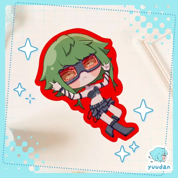 Hagane GUMI 2.5" Sticker [Fanmerch]