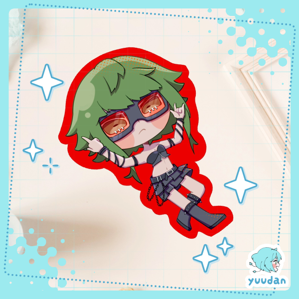 Hagane GUMI 2.5" Sticker [Fanmerch]