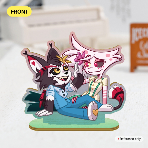 Springtime Huskerdust Wooden Standee