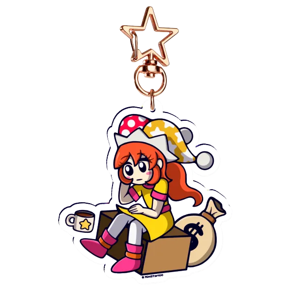Capitalist Mini | Acrylic Keychain