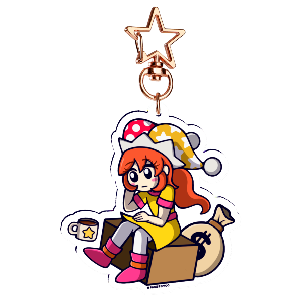 Capitalist Mini | Acrylic Keychain