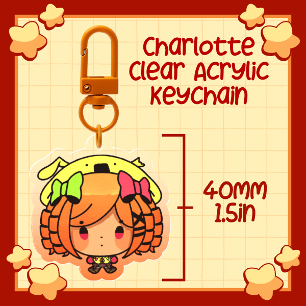 - Witch's Heart - Charlotte Chibi Keychain