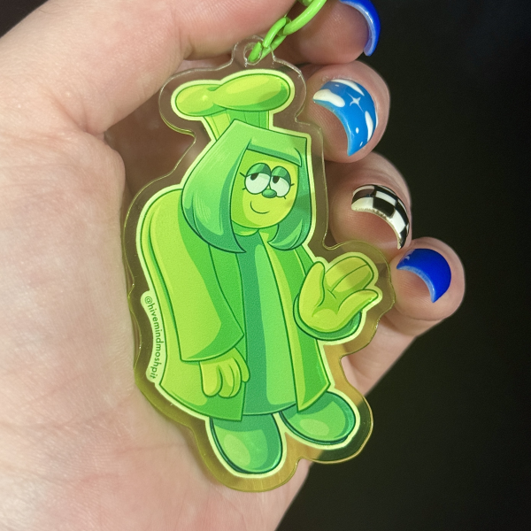 [ DELTARUNE ] Green - Keychain