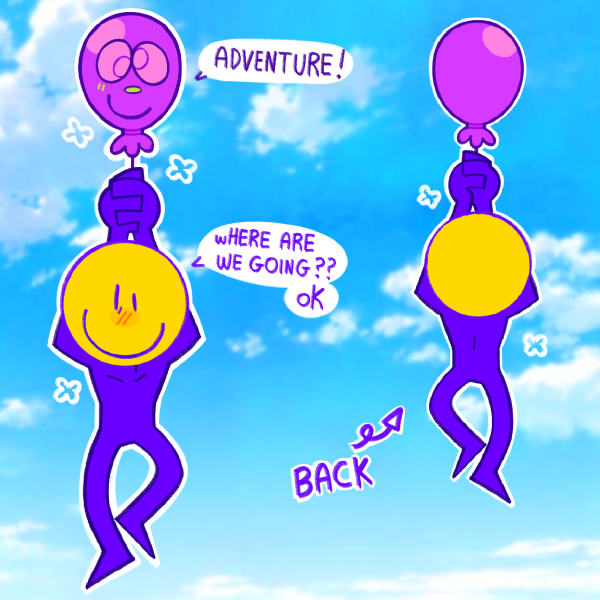 Seven’s Balloon Keychain