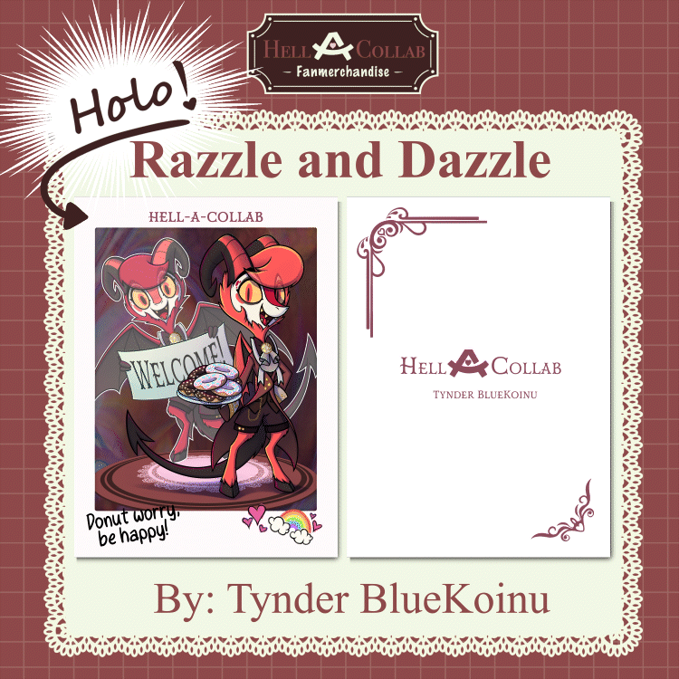 Razzle Dazzle • Photocard • Maid Cafe Hell-A-Collab