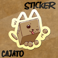 Cajato (2) Die Cut Stickers