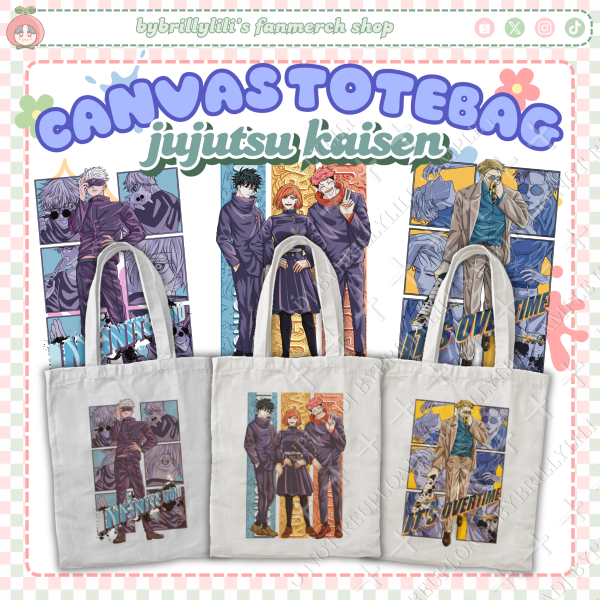 Jujutsu Kaisen Totebags