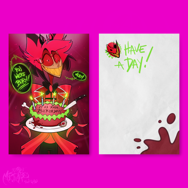 Alastor's Birthday Card