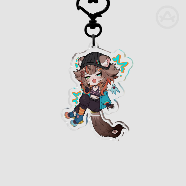Smitten Seraph Tail-wagging Pendant