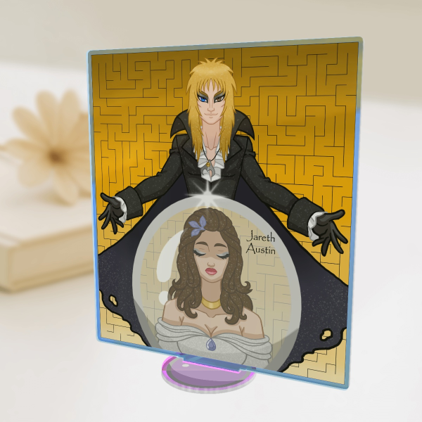 Jareth The Goblin King Rainbow Acrylic Standees