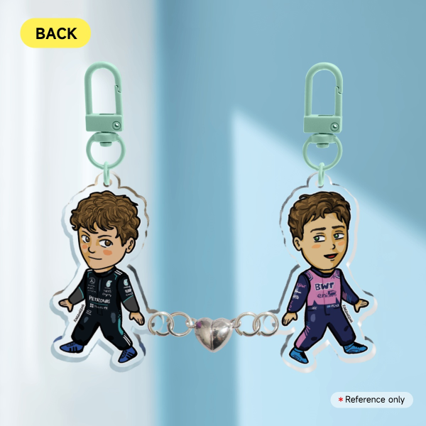 Kimico Acrylic Magnet Keychains