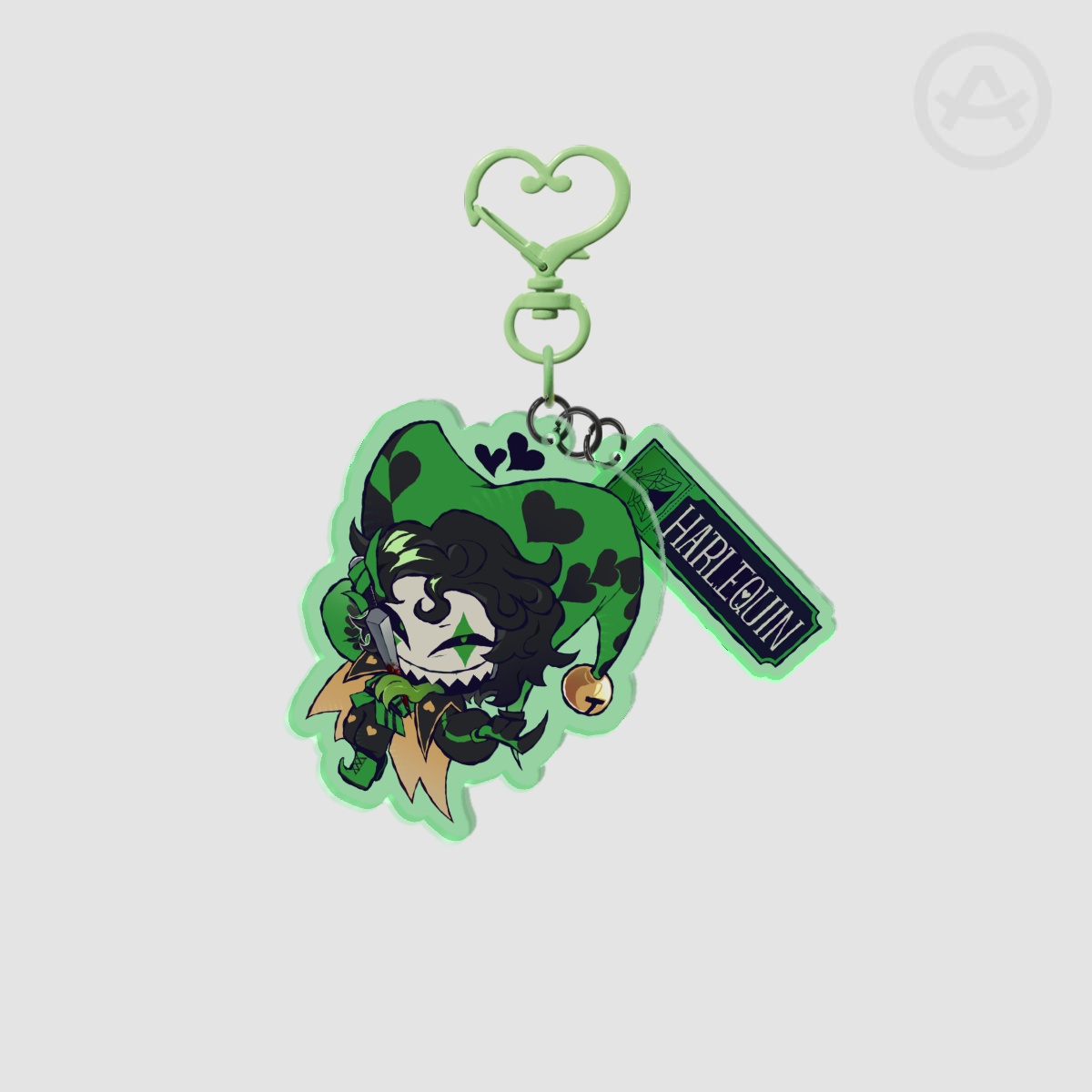 Freak Circus - Harlequin 2-Piece Keychain