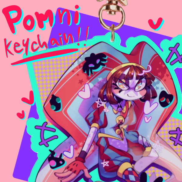 TADC Pomni Keychain